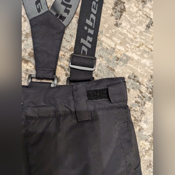 Phibee Unisex, Black, Adjustable, size 8/10 Waterproof snow/ski pants. - Picture 3 of 11